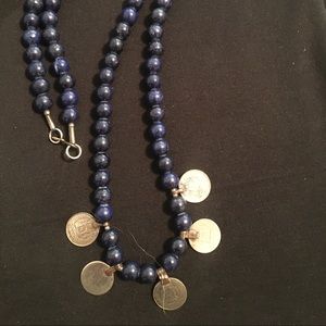 Blue Lapis Necklace. NWOT 50% off jewelry